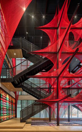 風合睦晨空間設計|湖南張家界中國土家織錦藝術博物館-土家之花