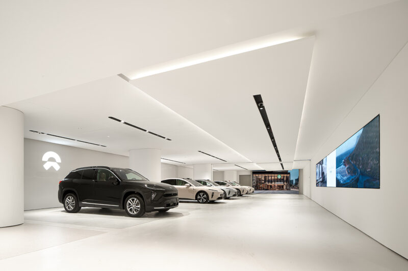 泊赫設計 | 長沙蔚來交付中心梅溪新天地