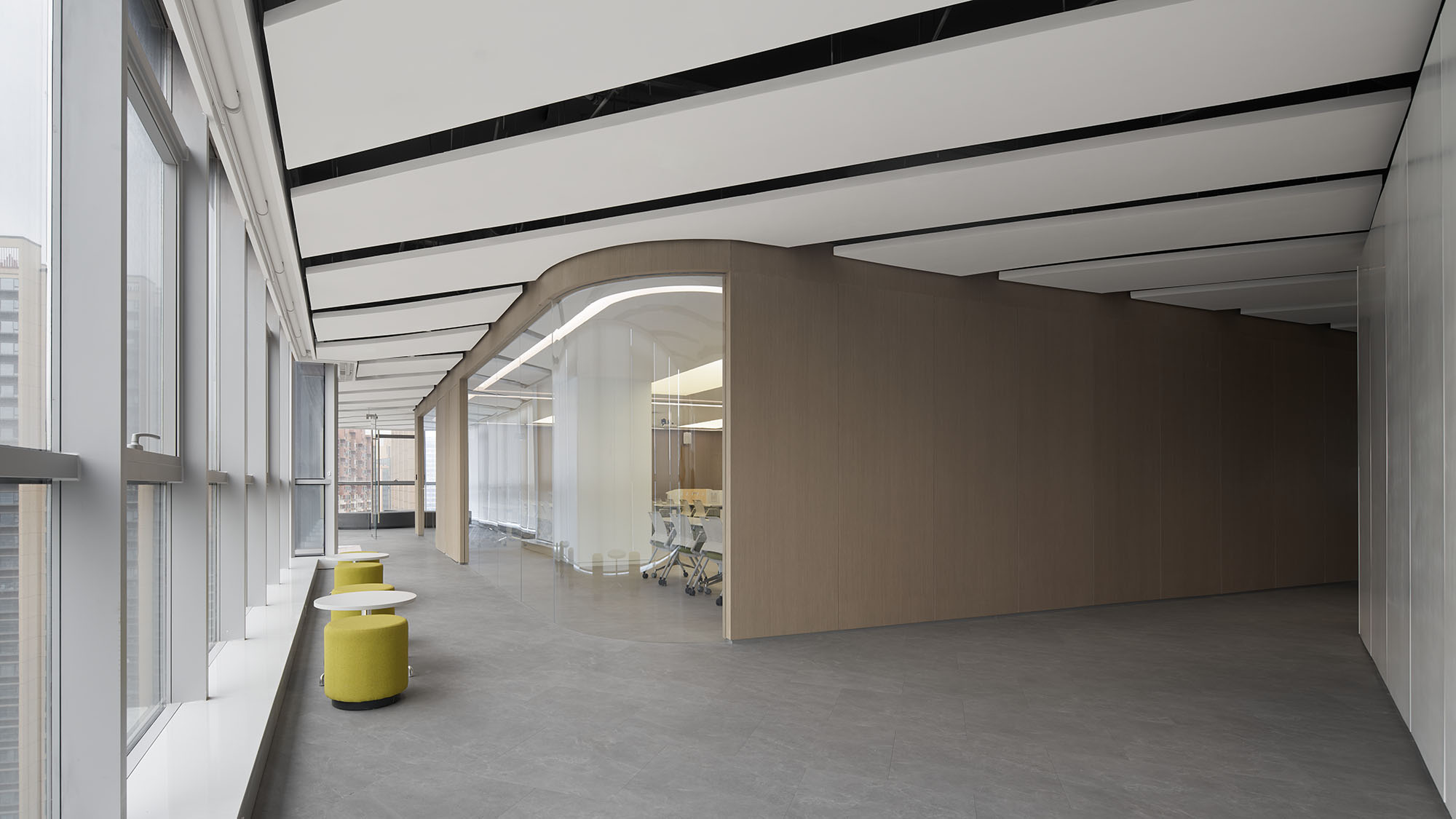 辦公室設計,地產公司辦公室設計,現代風格辦公室設計,辦公室設計方案,辦公室設計案例,辦公室改造,辦公室裝修,萬聲西南城市總部,成都,AND lab 納間建築設計