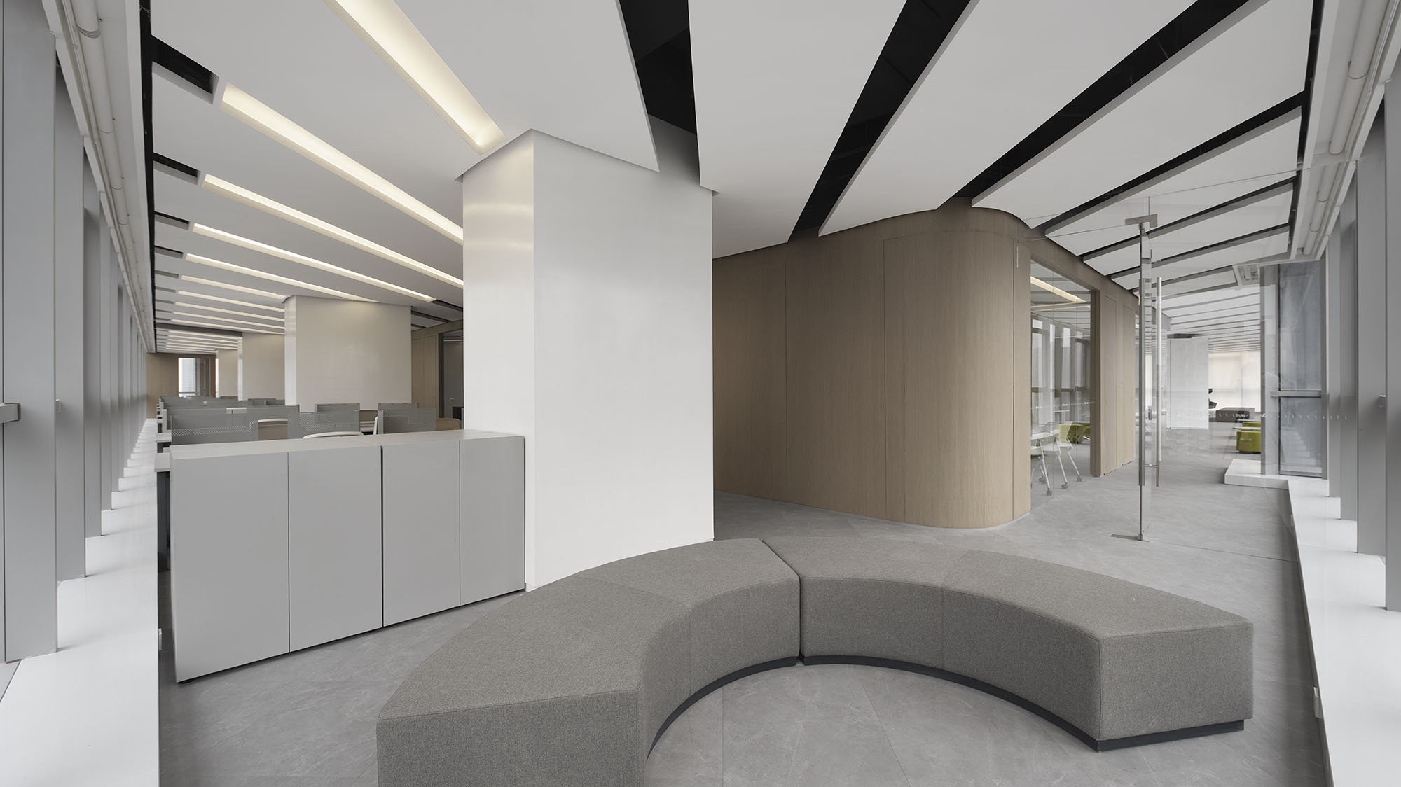 辦公室設計,地產公司辦公室設計,現代風格辦公室設計,辦公室設計方案,辦公室設計案例,辦公室改造,辦公室裝修,萬聲西南城市總部,成都,AND lab 納間建築設計