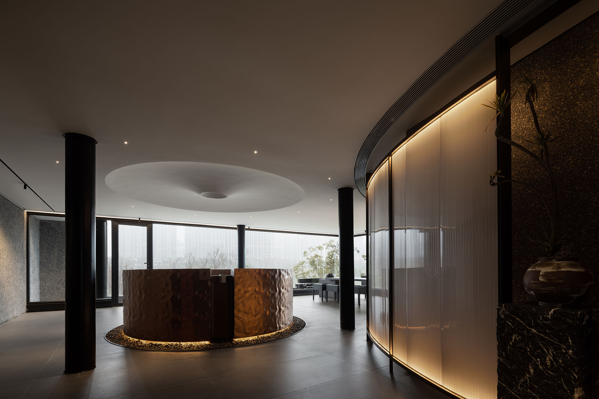 餐廳設計,高檔餐廳設計,餐廳設計案例,餐廳設計方案,餐廳裝修,長沙,洋湖叁號·湖畔餐廳,水木言設計