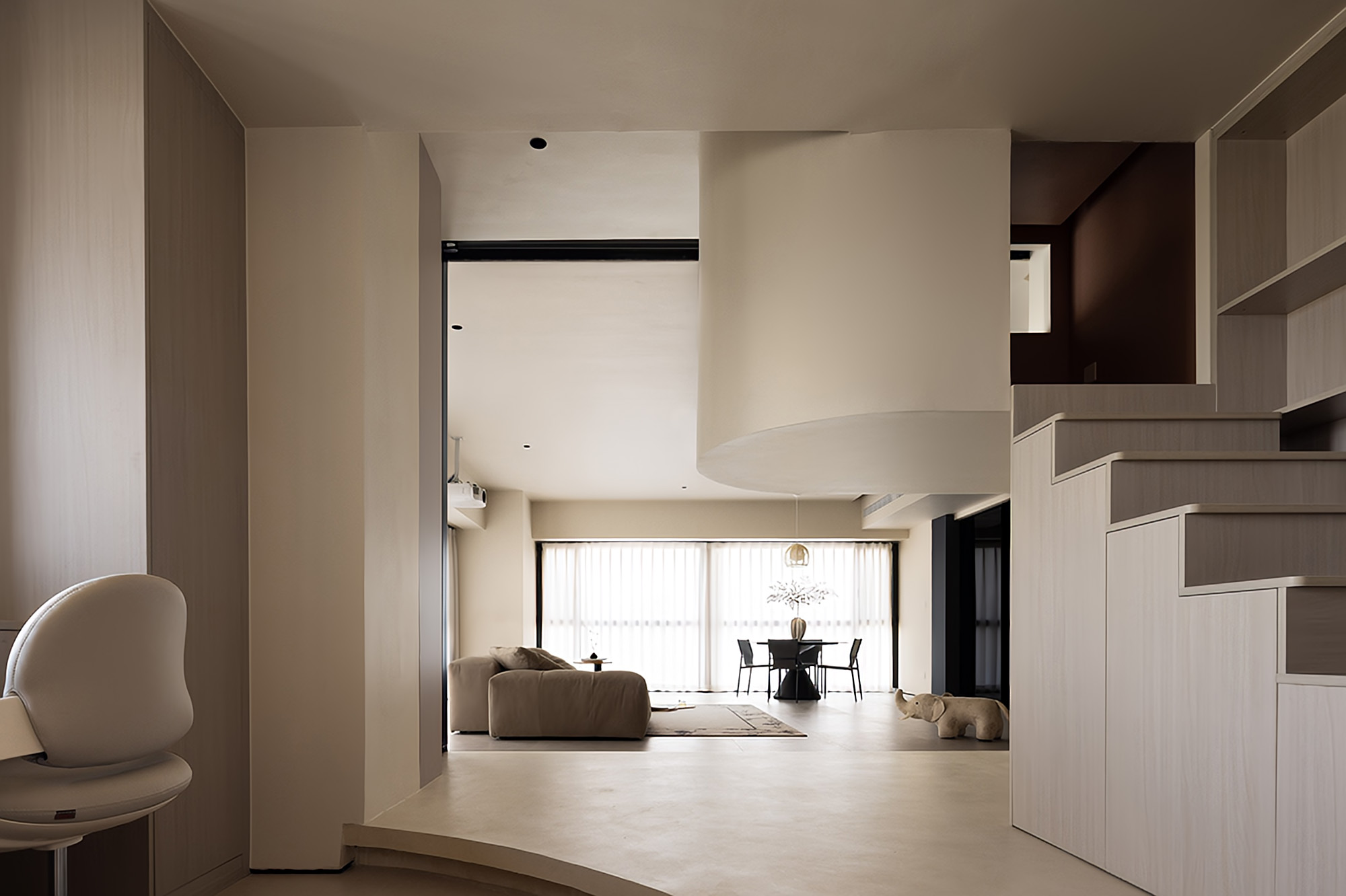 大平層設計,西安大平層設計案例,夏麥浪空間設計,236㎡,西安,大平層設計方案,大平層裝修,西安大平層,天鵝堡,夏麥浪