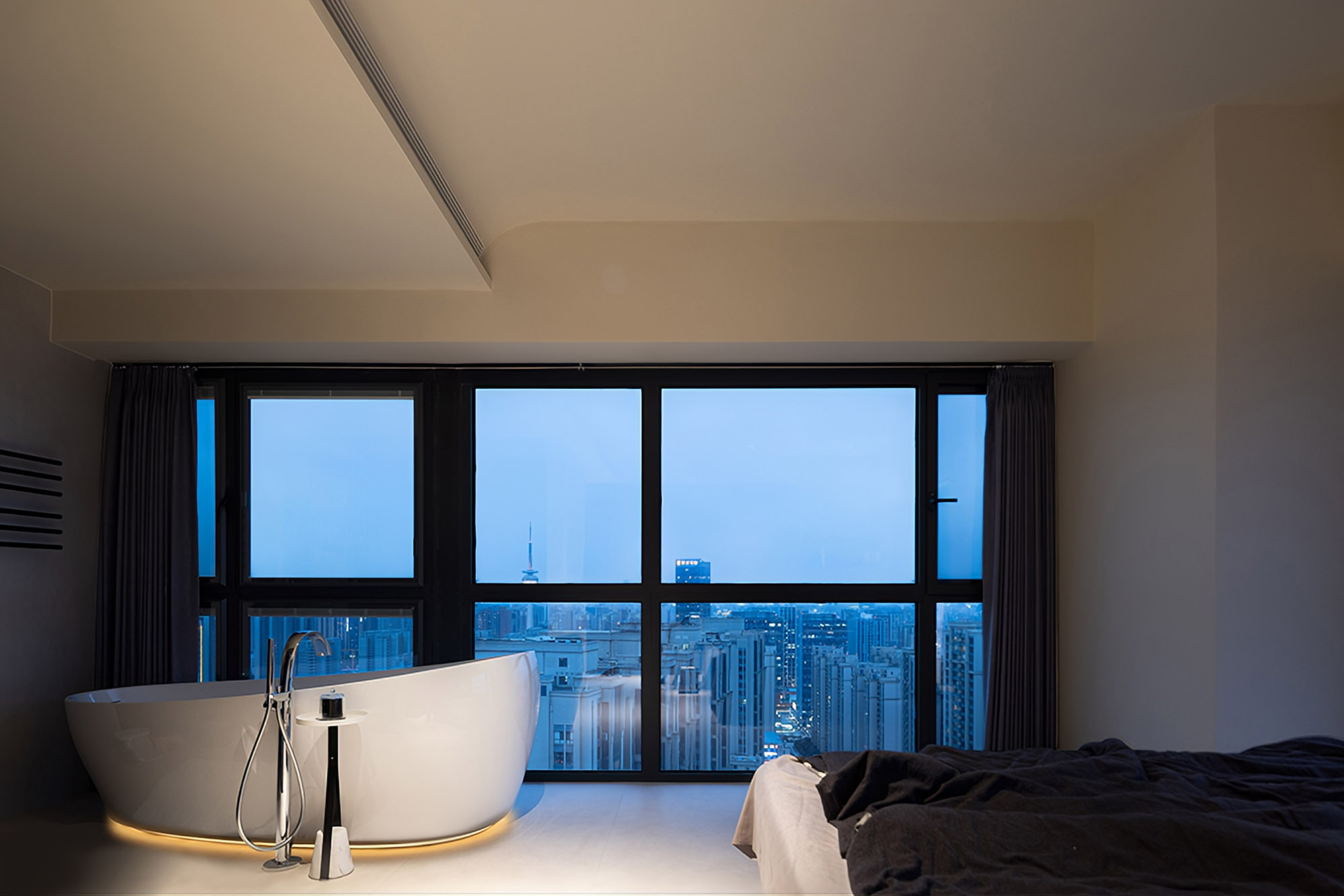 大平層設計,西安大平層設計案例,夏麥浪空間設計,236㎡,西安,大平層設計方案,大平層裝修,西安大平層,天鵝堡,夏麥浪