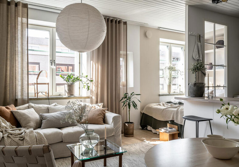 Alvhem | 35㎡ ，幸福感爆棚的溫馨單身小宅！