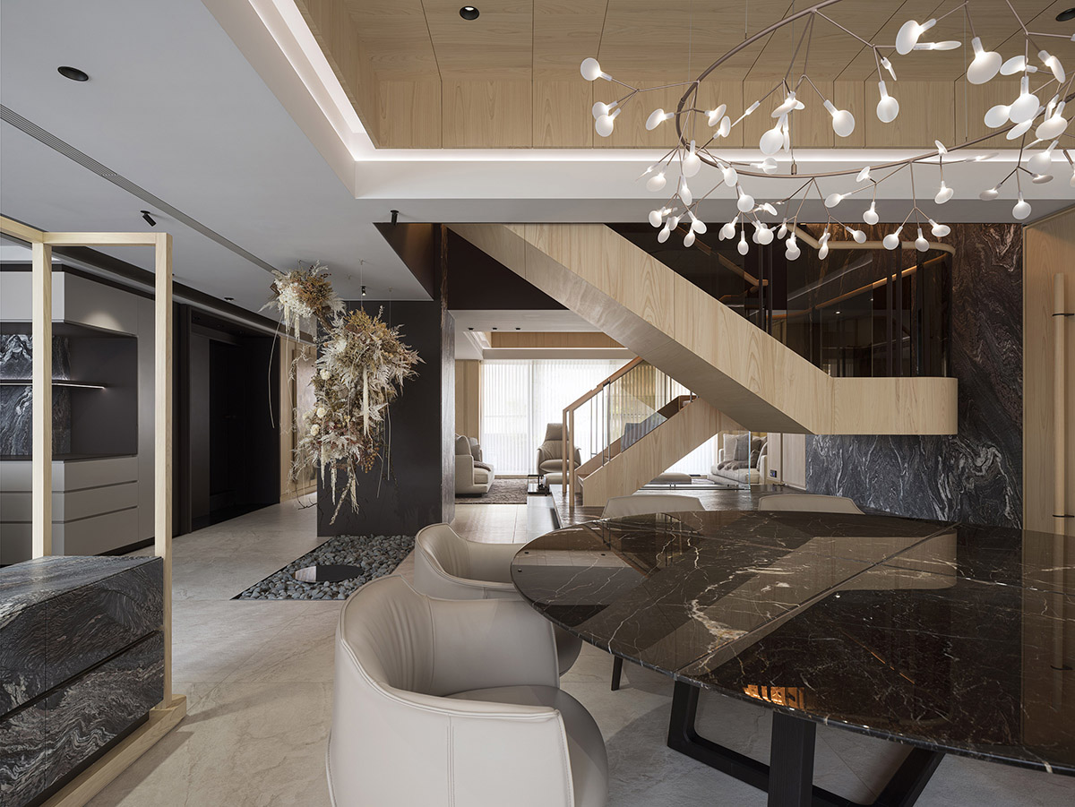 複式住宅設計,複式設計案例,森境設計,雙拚住宅,新北住宅,660㎡,雙拚住宅改造