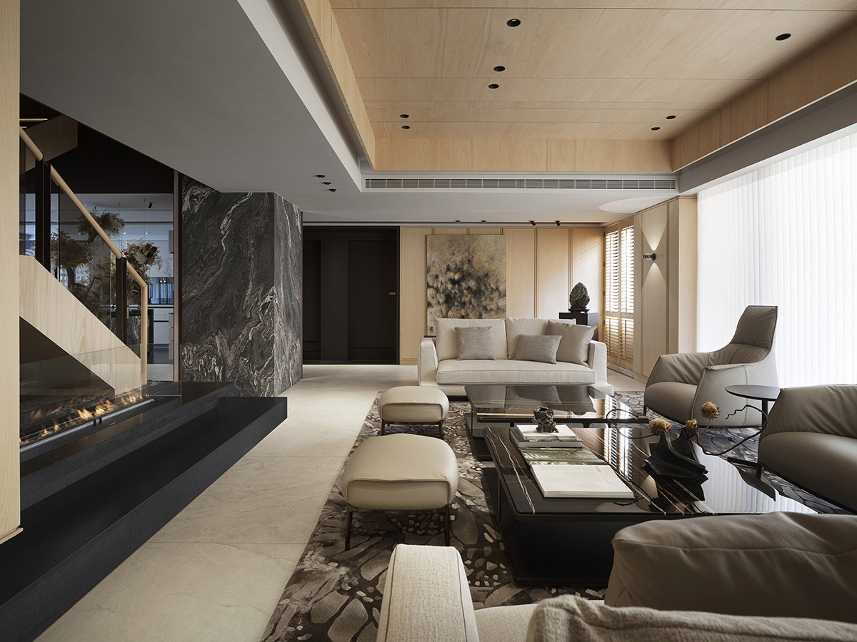 複式住宅設計,複式設計案例,森境設計,雙拚住宅,新北住宅,660㎡,雙拚住宅改造