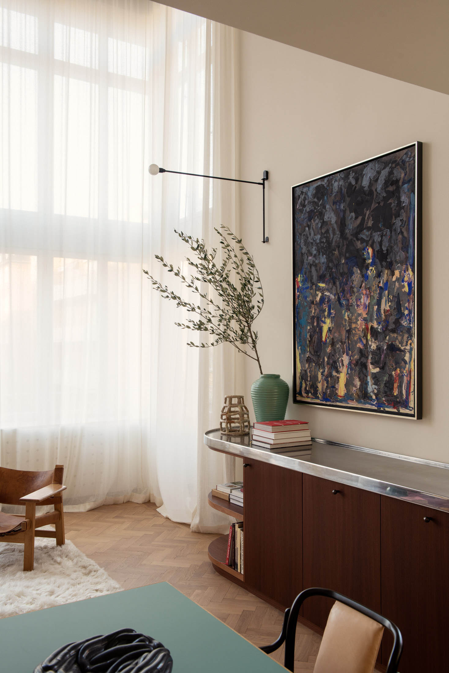 複式公寓設計,複式設計案例,Halleroed,斯德哥爾摩,中古風格,公寓改造
