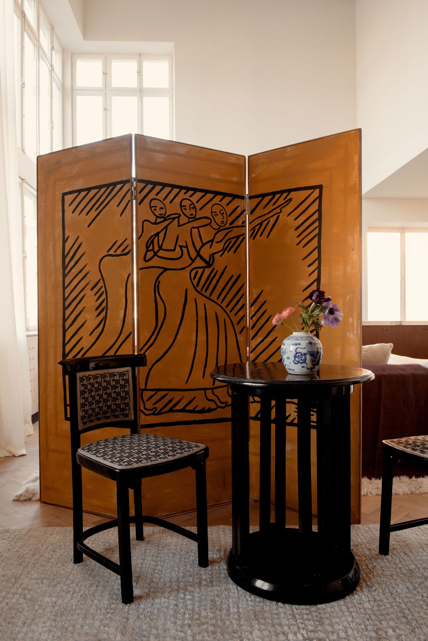 複式公寓設計,複式設計案例,Halleroed,斯德哥爾摩,中古風格,公寓改造