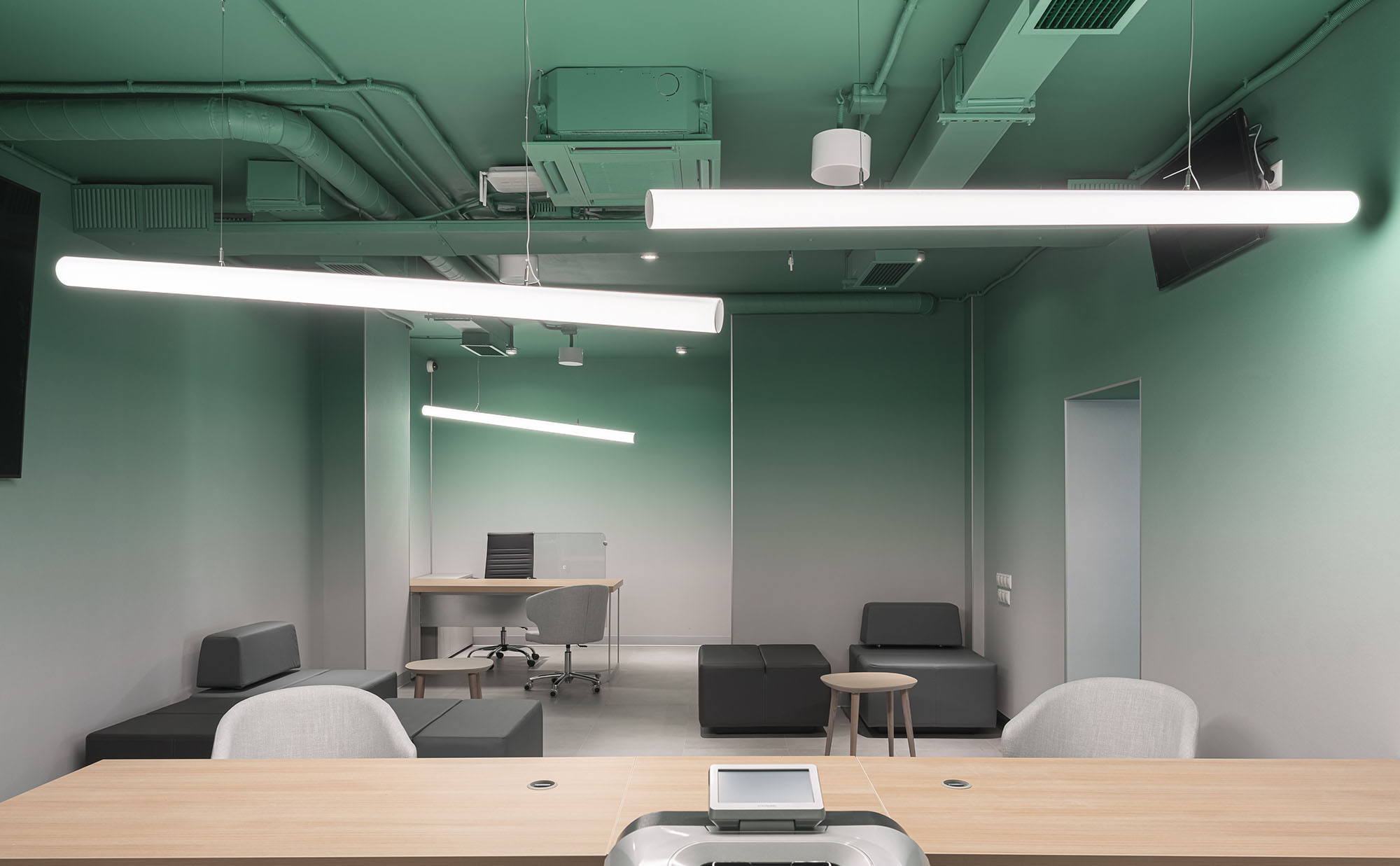 辦公室設計,KIDZ,極簡風格辦公室,辦公室設計案例,金融公司,莫斯科,銀行辦公室,極簡風格辦公室設計案例