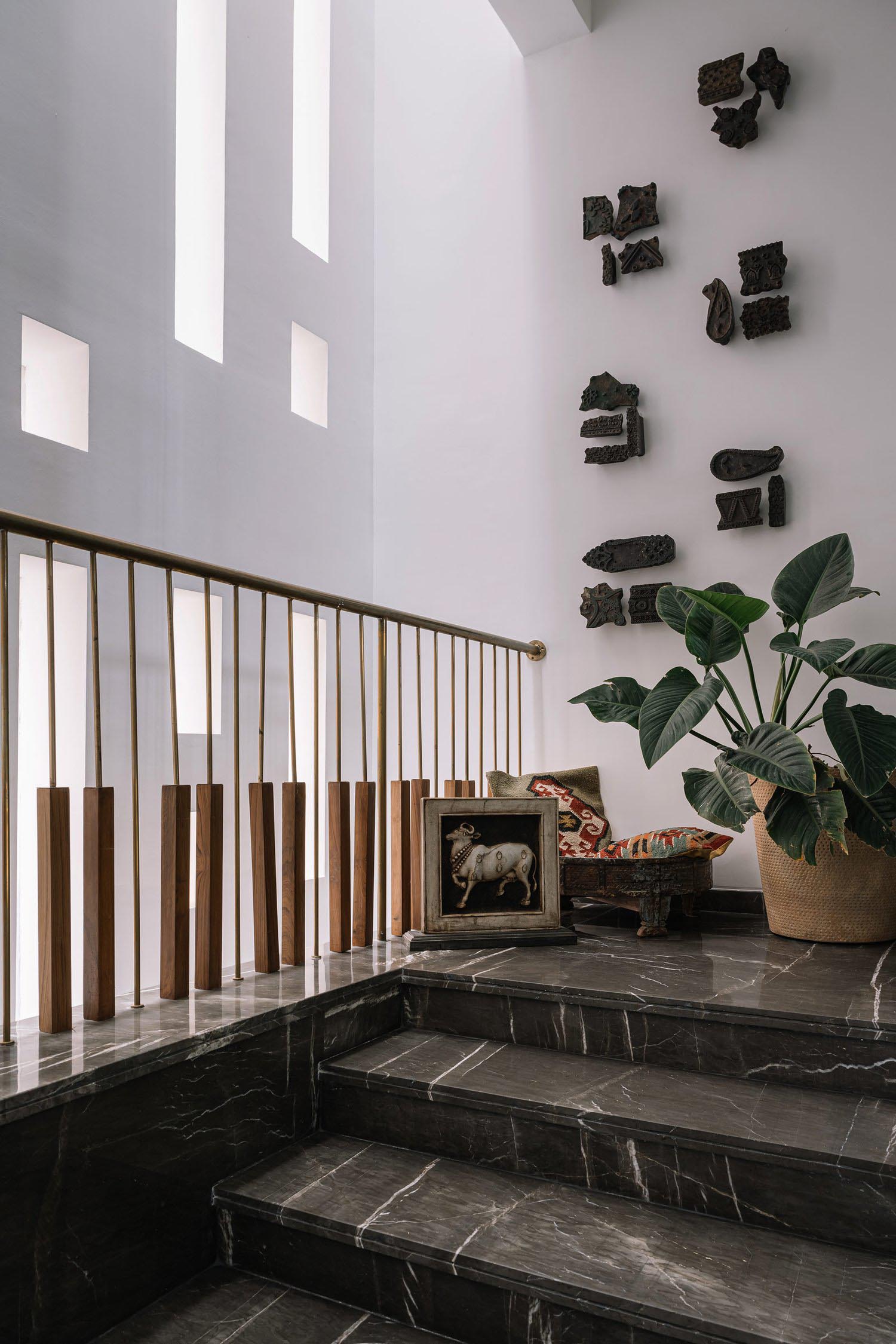 NaaV studio,別墅設計,海得拉巴,傳統元素,940㎡,別墅設計方案,國外別墅設計案例,印度