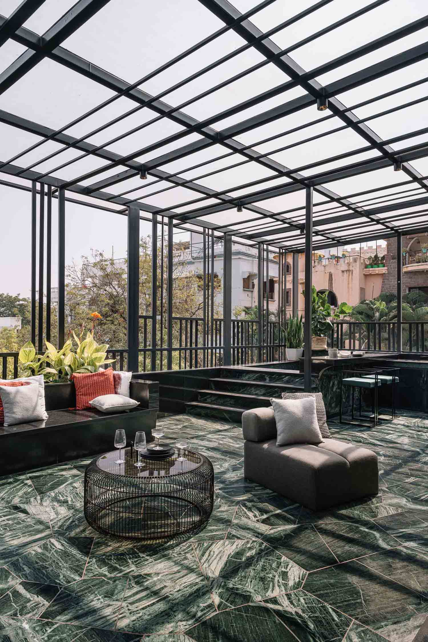 NaaV studio,別墅設計,海得拉巴,傳統元素,940㎡,別墅設計方案,國外別墅設計案例,印度