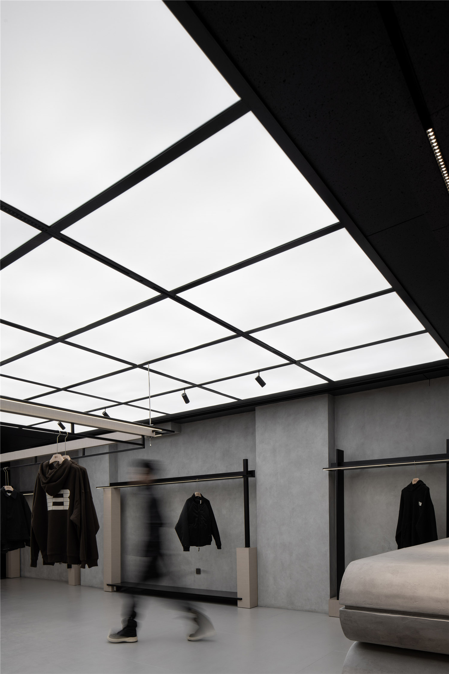 零售店設計,潮牌店設計,商店設計,商鋪設計,零售店設計方案,零售店設計案例,商鋪裝修,潮牌線下店設計,廣州,BONELESS線下店,蘑菇雲設計工作室