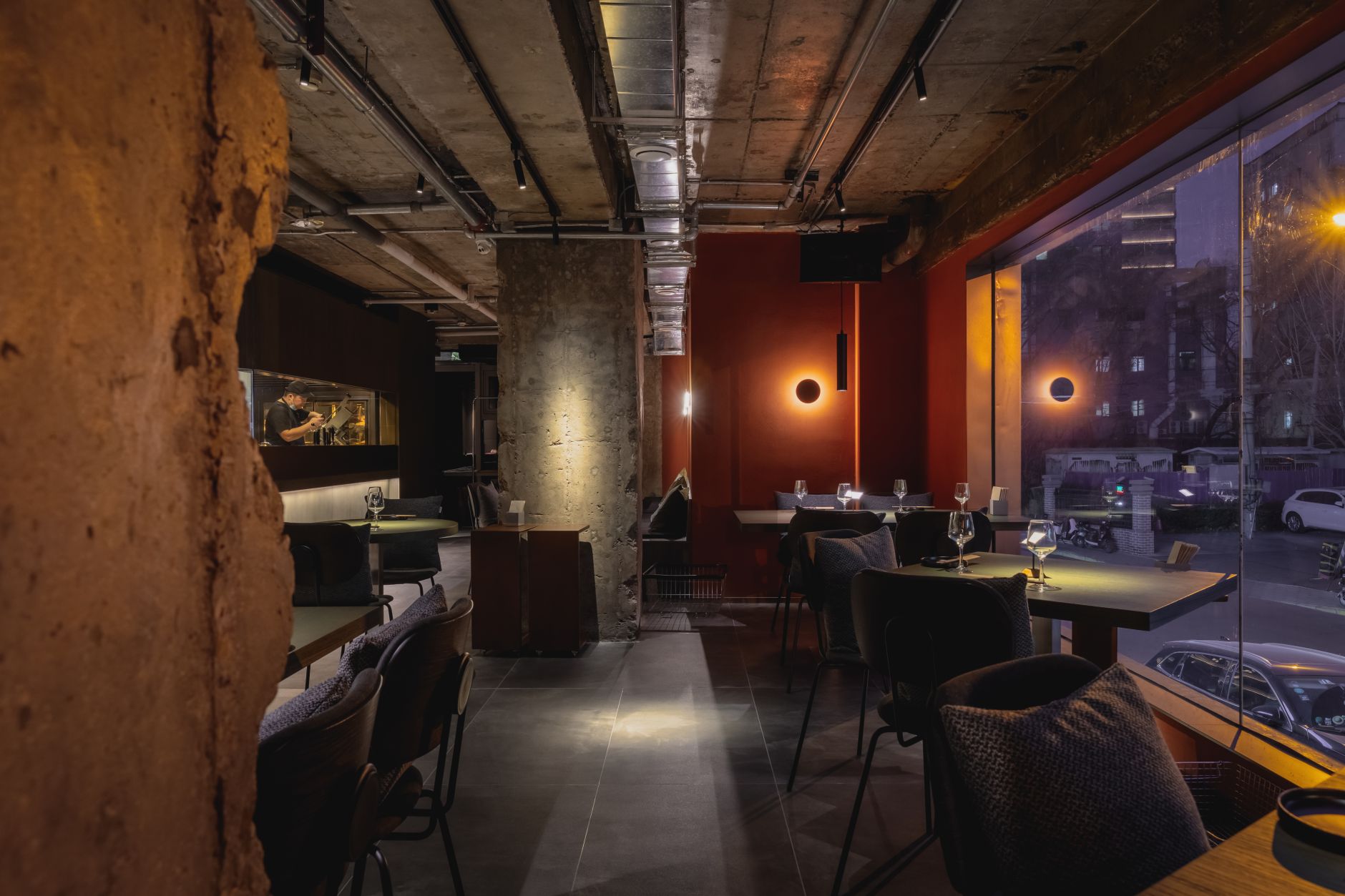 餐廳設計,日式餐廳設計,日料店設計,餐廳設計案例,餐廳設計方案,餐廳裝修,MONOHINIby者火餐廳,DAGA大觀建築設計