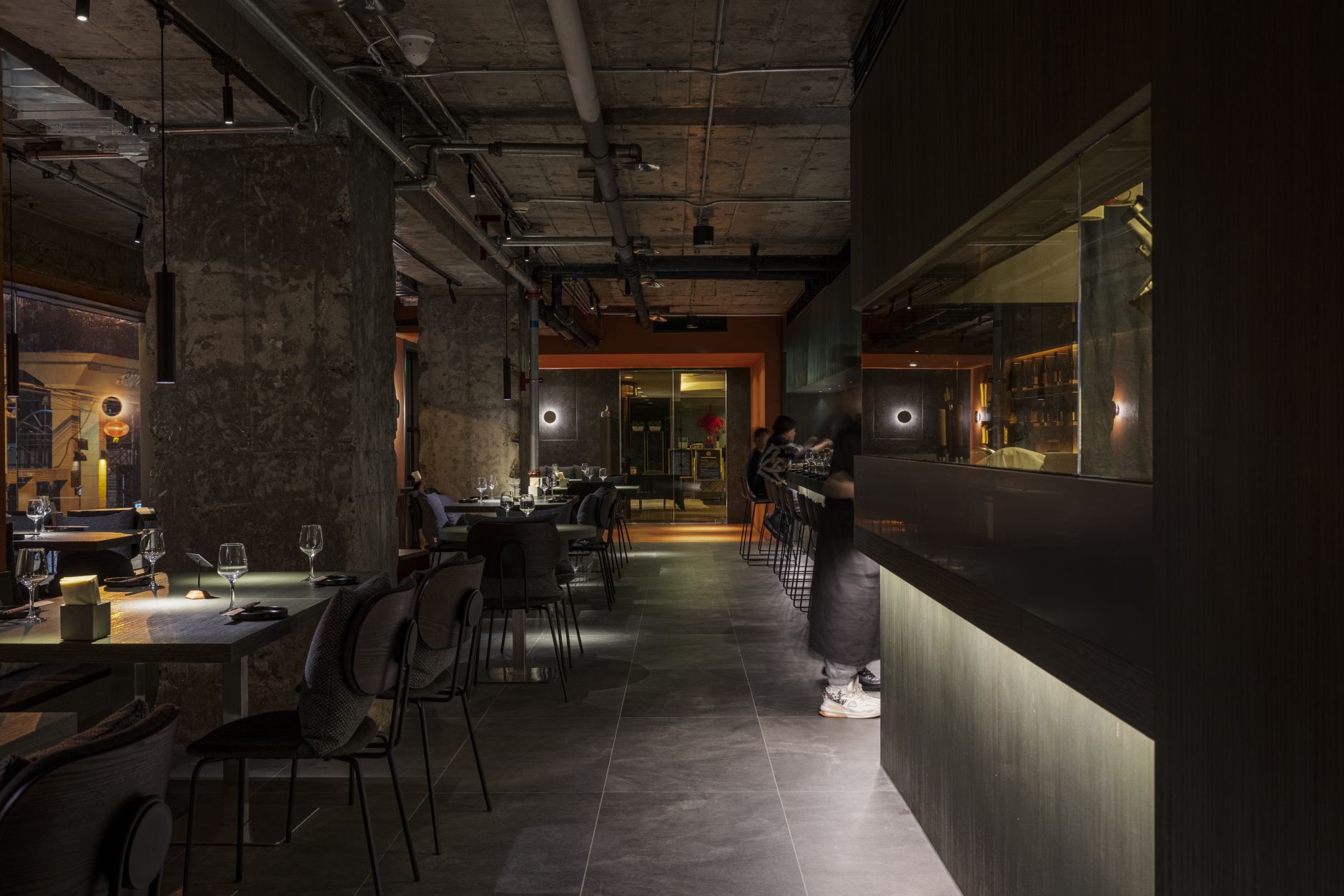 餐廳設計,日式餐廳設計,日料店設計,餐廳設計案例,餐廳設計方案,餐廳裝修,MONOHINIby者火餐廳,DAGA大觀建築設計