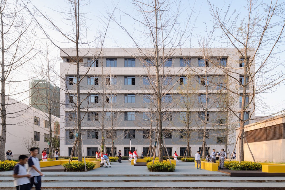 小學設計,學校設計,校園設計,學校設計案例,校園改造,學校裝修,中學設計,成都外國語學校仁壽校區,成都,江蘇中銳華東建築設計研究院有限公司榮朝暉工作室