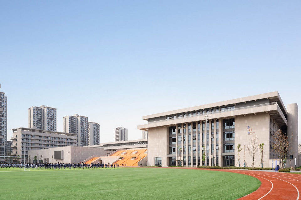 小學設計,學校設計,校園設計,學校設計案例,校園改造,學校裝修,中學設計,成都外國語學校仁壽校區,成都,江蘇中銳華東建築設計研究院有限公司榮朝暉工作室