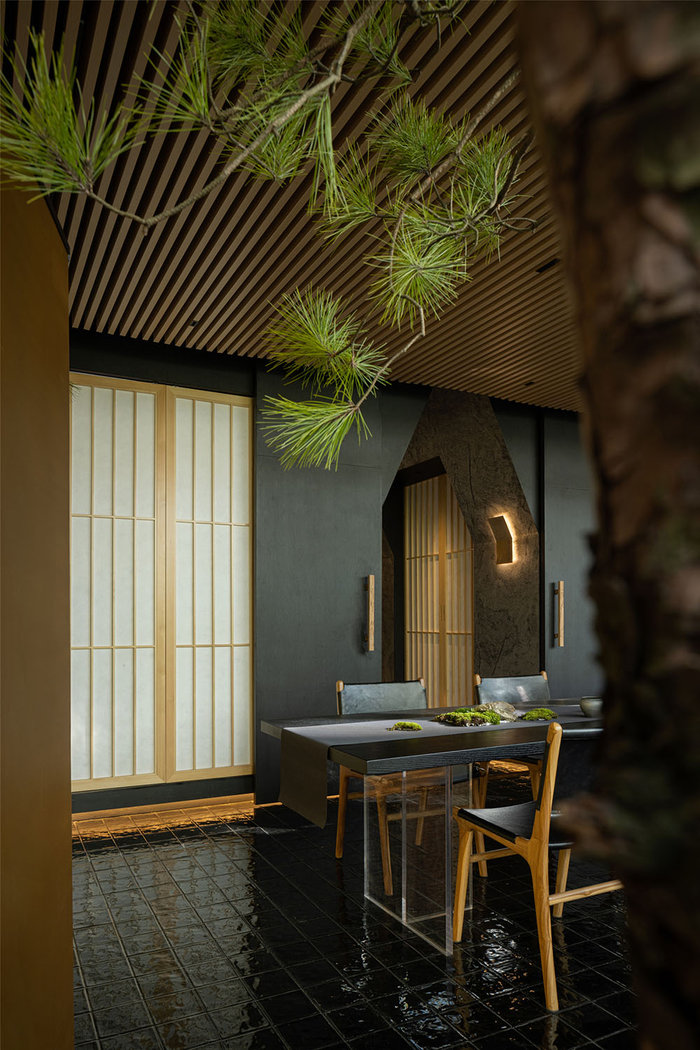 茶室設計,茶室設計案例,茶室設計方案,茶空間設計,生活美學館設計,杭州,《春辰Spring Up》茶書房,尋常設計事務所