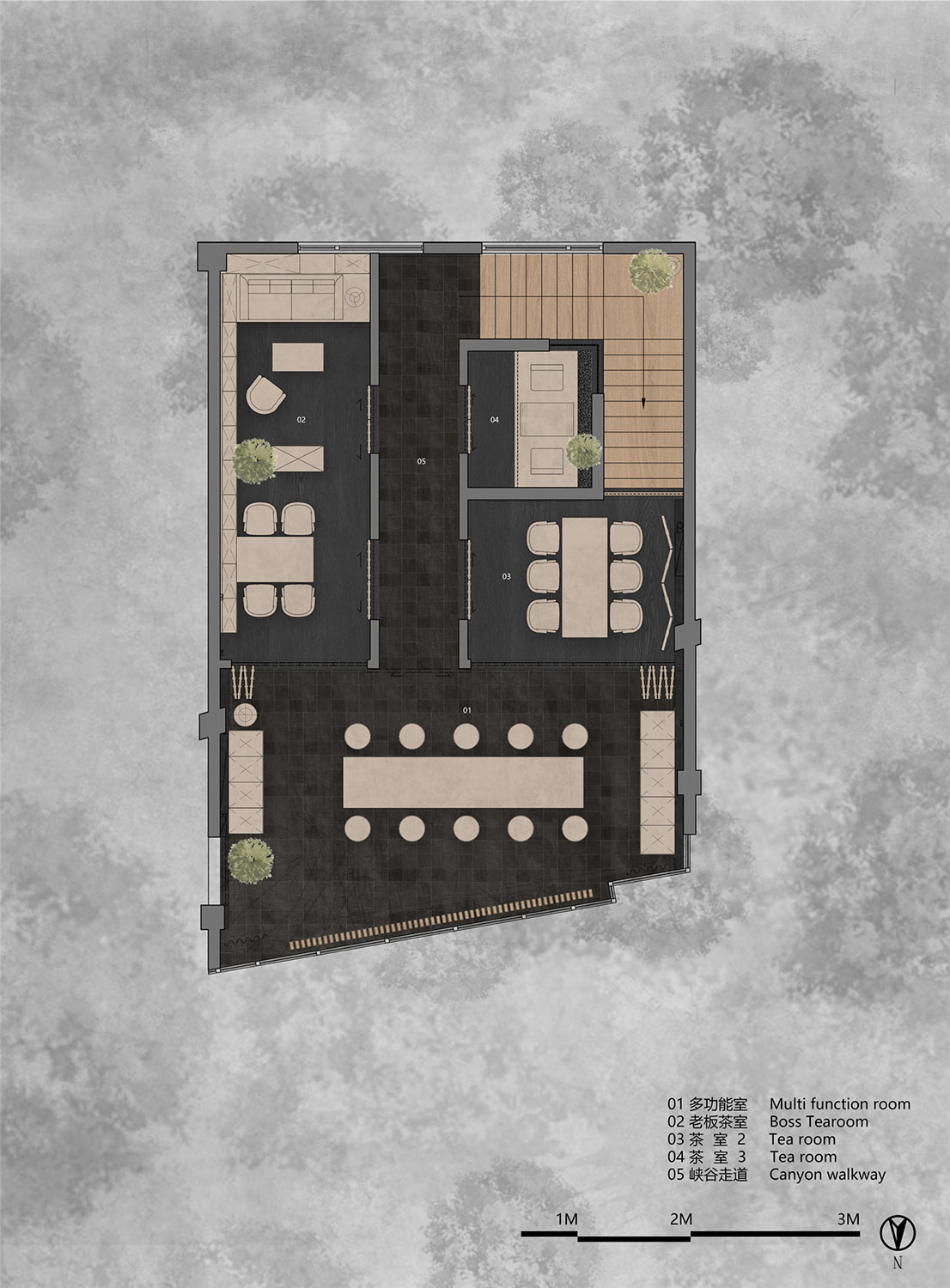 茶室設計,茶室設計案例,茶室設計方案,茶空間設計,生活美學館設計,杭州,《春辰Spring Up》茶書房,尋常設計事務所