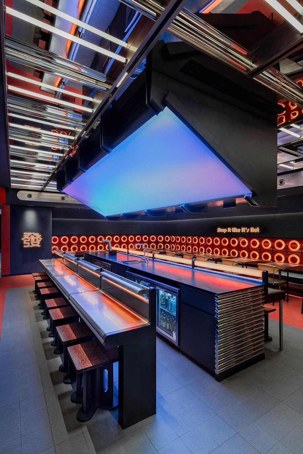 餐廳設計,快餐店設計,商場餐廳設計,餐廳設計案例,餐廳設計方案,餐廳裝修,休閑餐廳設計,FAT PHO大發越南粉杭州嘉裏中心店,杭州,YEAP LAB