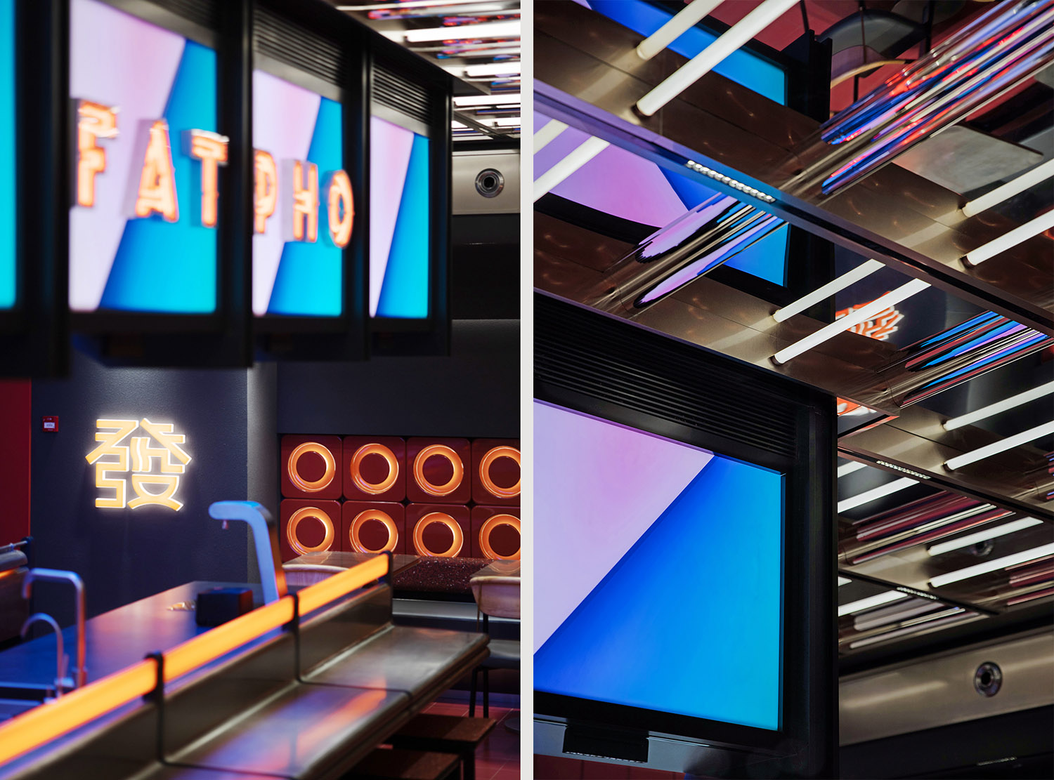 餐廳設計,快餐店設計,商場餐廳設計,餐廳設計案例,餐廳設計方案,餐廳裝修,休閑餐廳設計,FAT PHO大發越南粉杭州嘉裏中心店,杭州,YEAP LAB