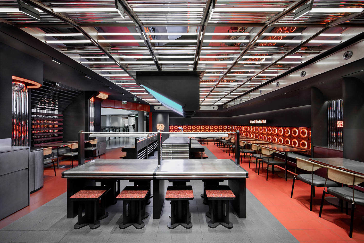 餐廳設計,快餐店設計,商場餐廳設計,餐廳設計案例,餐廳設計方案,餐廳裝修,休閑餐廳設計,FAT PHO大發越南粉杭州嘉裏中心店,杭州,YEAP LAB