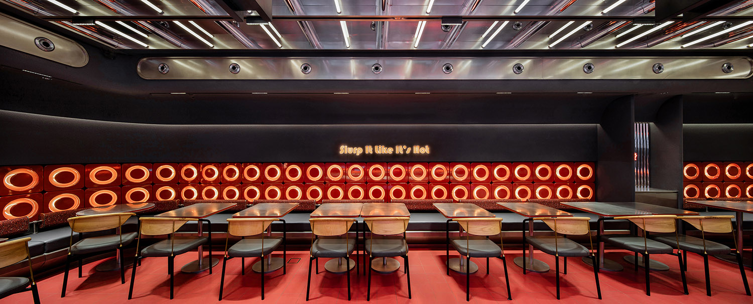 餐廳設計,快餐店設計,商場餐廳設計,餐廳設計案例,餐廳設計方案,餐廳裝修,休閑餐廳設計,FAT PHO大發越南粉杭州嘉裏中心店,杭州,YEAP LAB