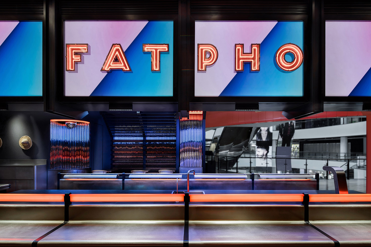 餐廳設計,快餐店設計,商場餐廳設計,餐廳設計案例,餐廳設計方案,餐廳裝修,休閑餐廳設計,FAT PHO大發越南粉杭州嘉裏中心店,杭州,YEAP LAB