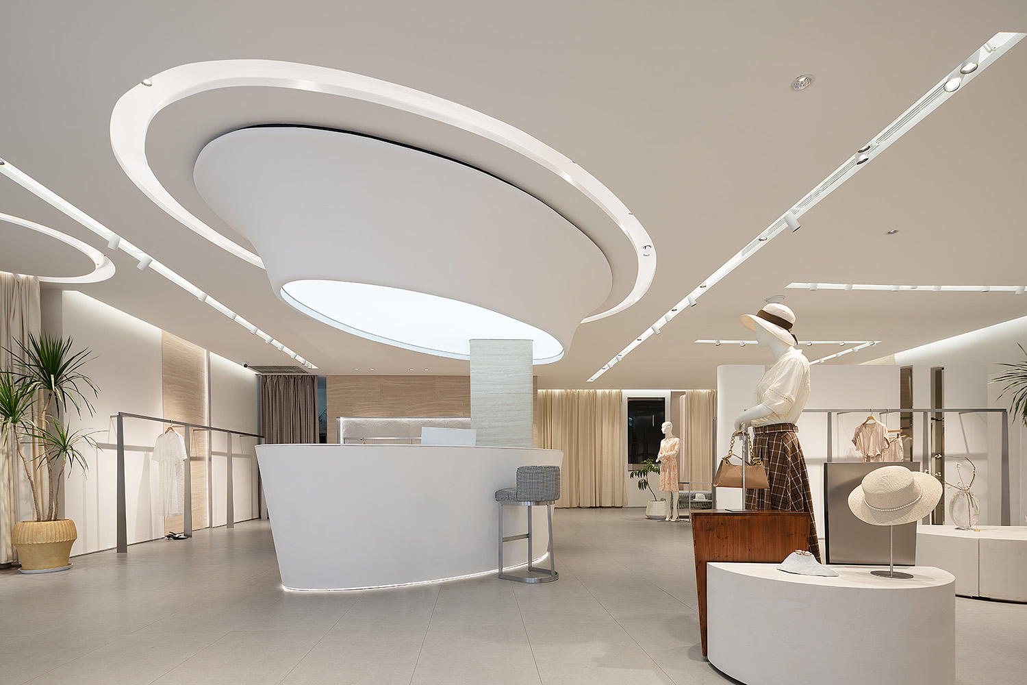 服裝店設計,零售店設計,服裝零售店設計,服裝店設計案例,服裝店設計方案,旗艦店設計,服裝概念店,服裝旗艦店,杭州,GOOBGS旗艦店,梯子設計