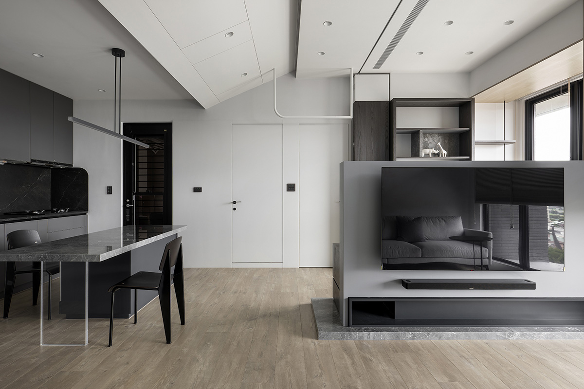 45㎡住宅設計,45㎡,住宅設計,家裝設計,小戶型設計,公寓設計,住宅設計案例,住宅設計方案,構設計,台北