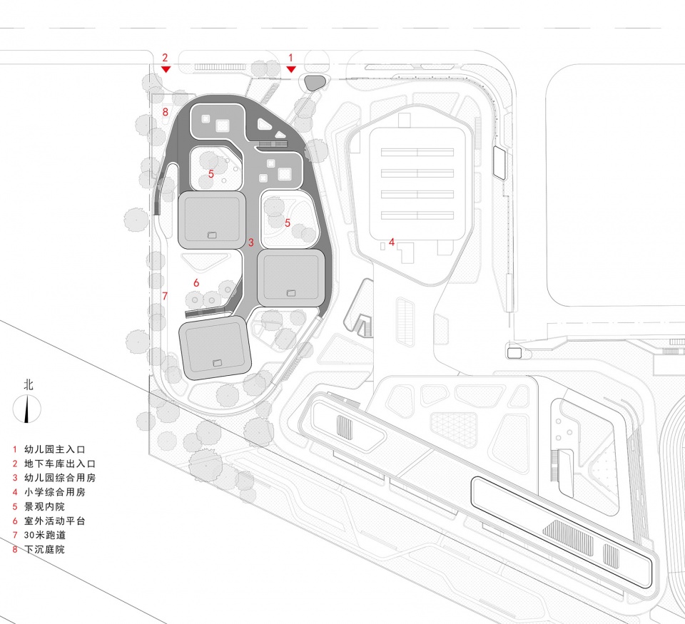 幼兒園設計,幼兒園設計方案,幼兒園設計案例,校園設計,學校設計,校園改造,杭州,濱江區東方郡幼兒園江暉分園,浙江大學建築設計研究院