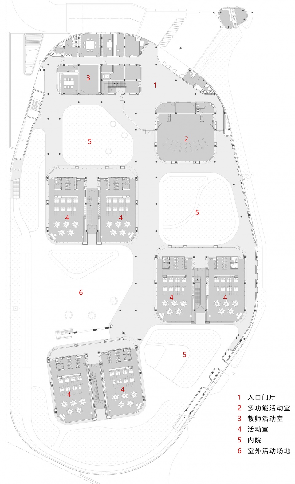 幼兒園設計,幼兒園設計方案,幼兒園設計案例,校園設計,學校設計,校園改造,杭州,濱江區東方郡幼兒園江暉分園,浙江大學建築設計研究院