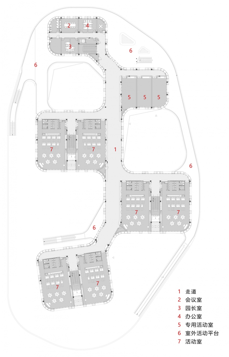幼兒園設計,幼兒園設計方案,幼兒園設計案例,校園設計,學校設計,校園改造,杭州,濱江區東方郡幼兒園江暉分園,浙江大學建築設計研究院