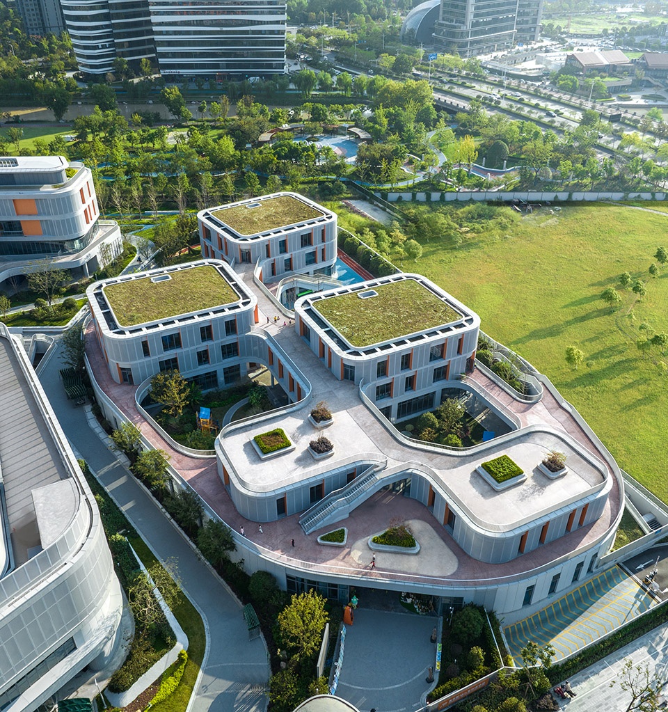 幼兒園設計,幼兒園設計方案,幼兒園設計案例,校園設計,學校設計,校園改造,杭州,濱江區東方郡幼兒園江暉分園,浙江大學建築設計研究院