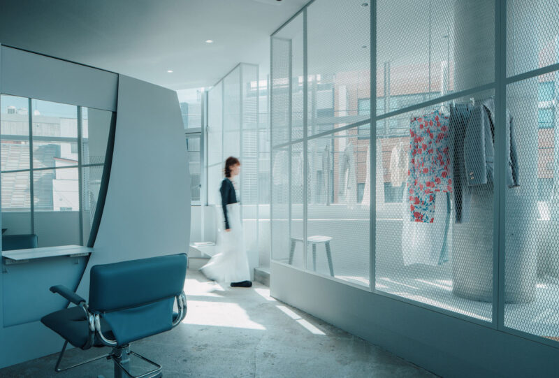 FATHOM | 94㎡，日本廣島kiow美發沙龍店+商店設計