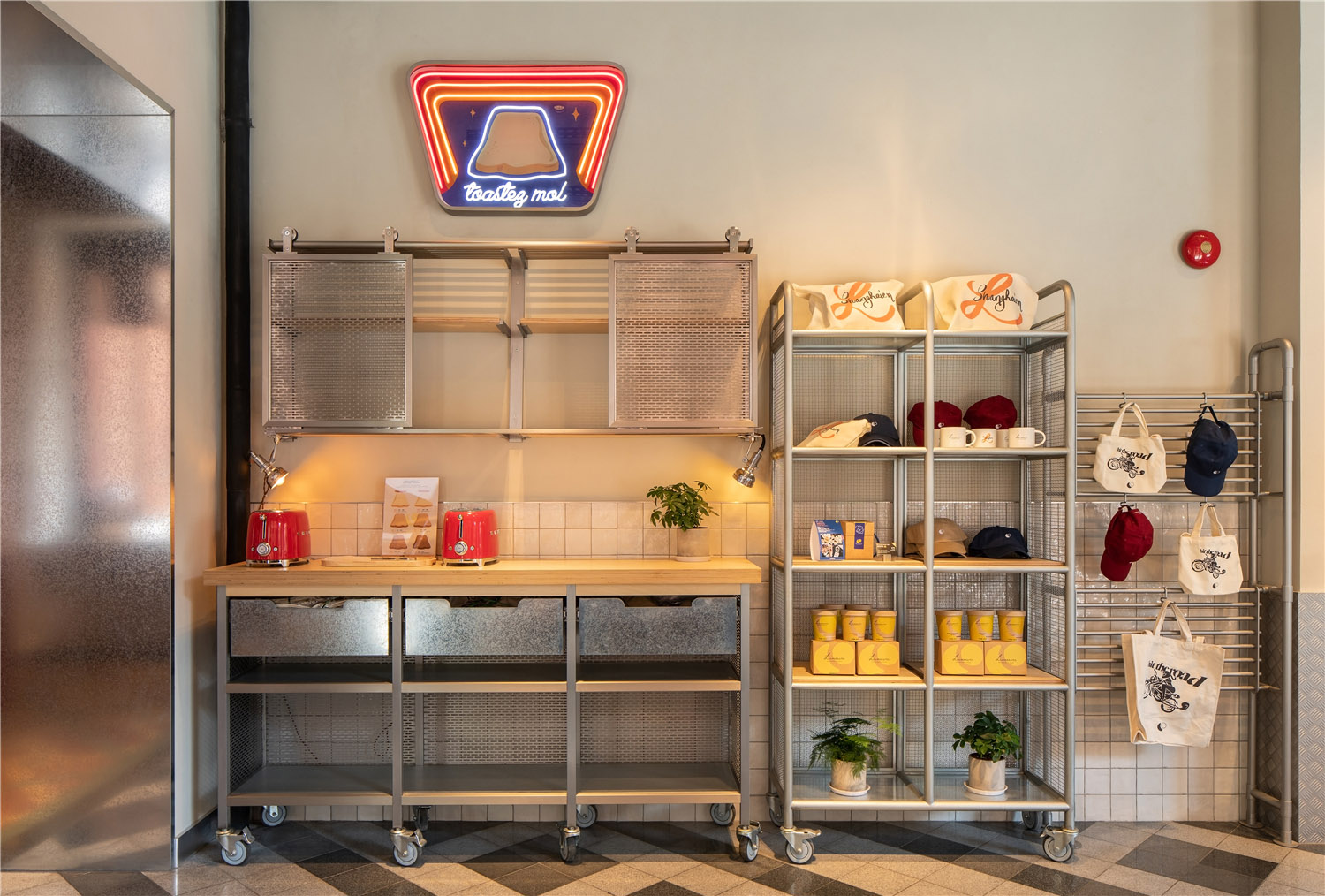 麵包店設計,甜品店設計,烘焙店設計,烘焙店設計案例,烘焙店設計方案,連鎖烘焙店設計,Luneurs 洛克外灘源店,上海,hcreates罕創建築設計