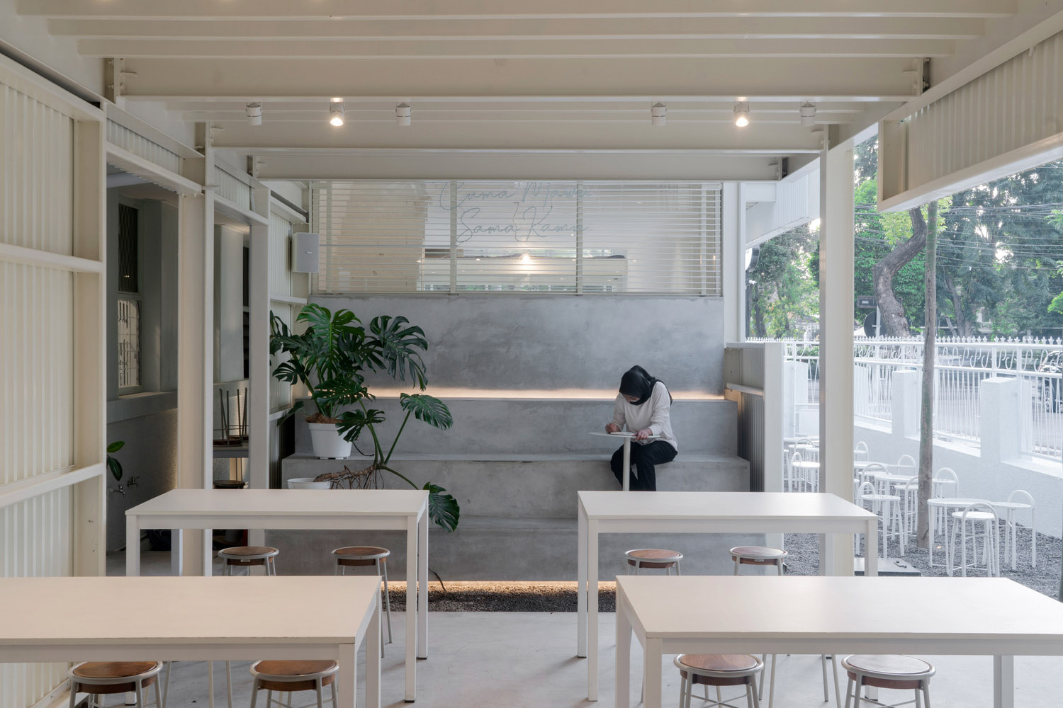ANTI,咖啡廳設計案例,咖啡店設計,印尼,MAWU 咖啡廳,辦公室設計,咖啡廳設計,咖啡店設計案例,創意咖啡店