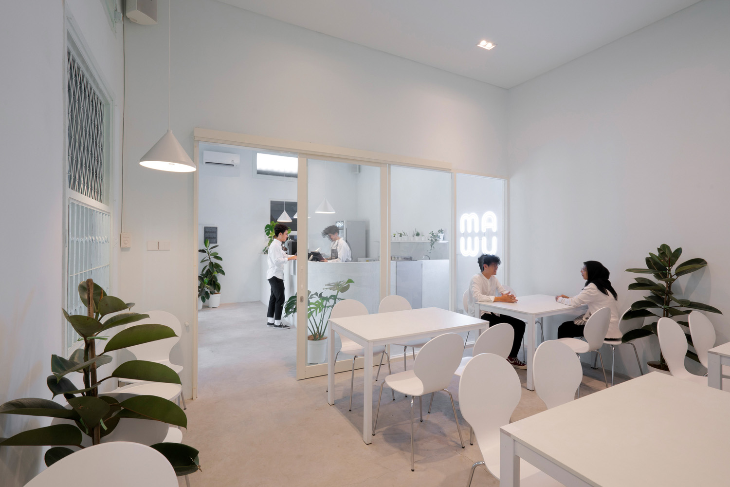 ANTI,咖啡廳設計案例,咖啡店設計,印尼,MAWU 咖啡廳,辦公室設計,咖啡廳設計,咖啡店設計案例,創意咖啡店