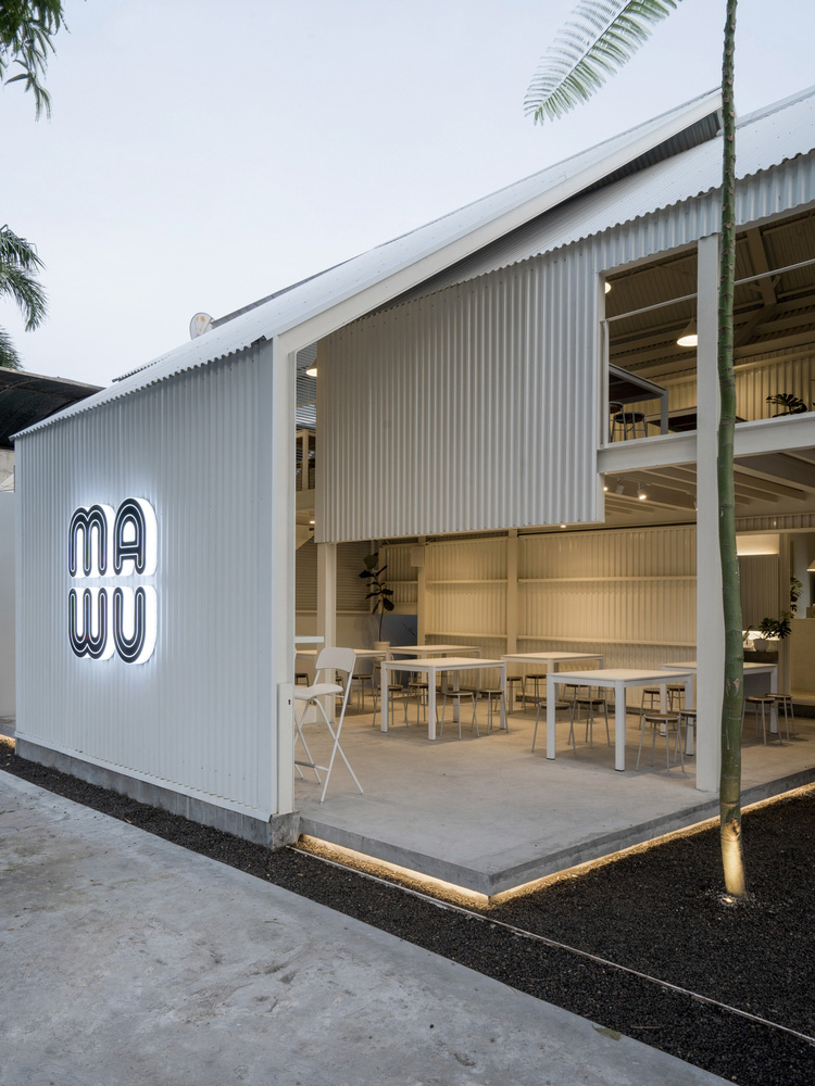 ANTI,咖啡廳設計案例,咖啡店設計,印尼,MAWU 咖啡廳,辦公室設計,咖啡廳設計,咖啡店設計案例,創意咖啡店