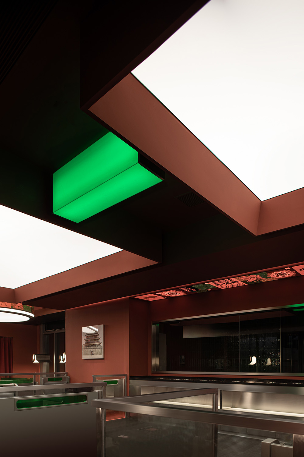 餐廳設計,餐廳設計方案,餐廳設計案例,火鍋店設計,火鍋店設計案例,火鍋店設計方案,火鍋店裝修,杭州,牛很鮮.潮汕牛肉火鍋萬象彙店,慢珊瑚設計