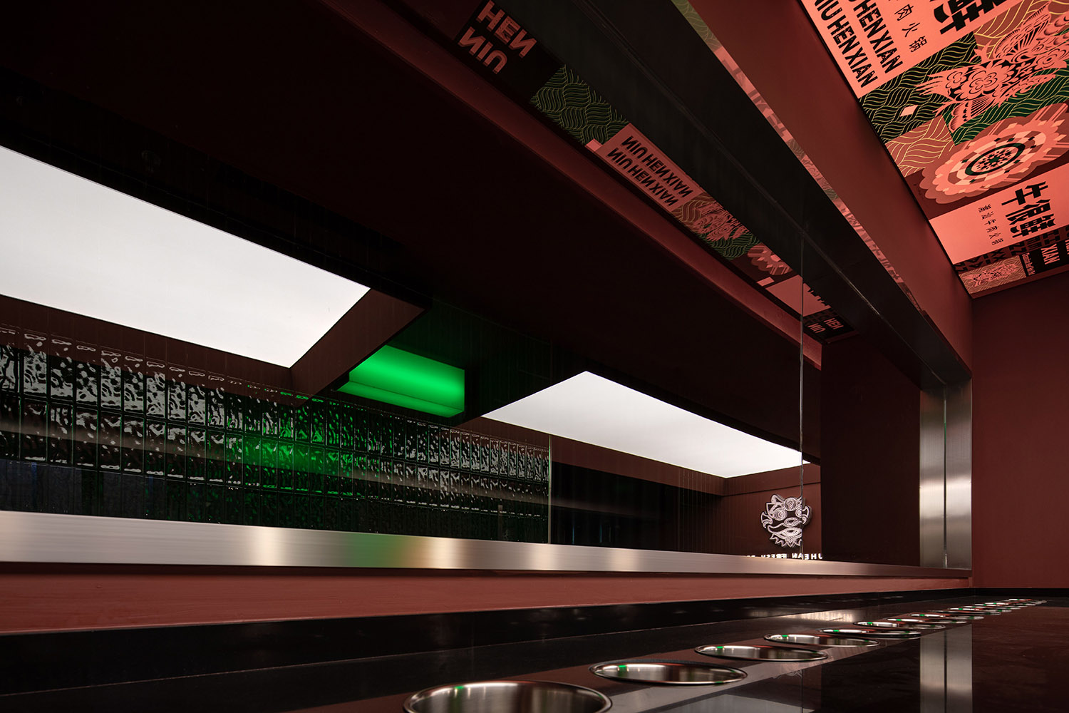 餐廳設計,餐廳設計方案,餐廳設計案例,火鍋店設計,火鍋店設計案例,火鍋店設計方案,火鍋店裝修,杭州,牛很鮮.潮汕牛肉火鍋萬象彙店,慢珊瑚設計