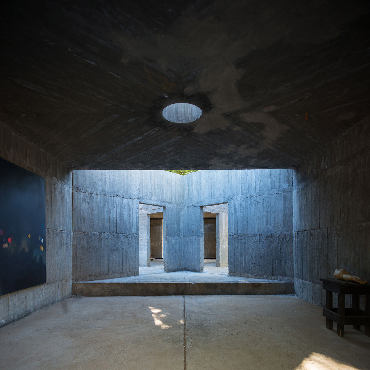 Pezo von Ellrichshausen,2400㎡,住宅設計案例,極簡主義,野獸派,智利,鄉村別墅,建築師的家