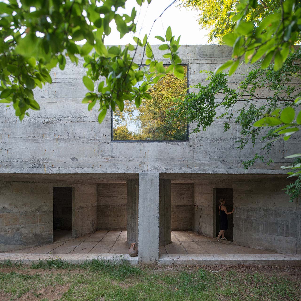 Pezo von Ellrichshausen,2400㎡,住宅設計案例,極簡主義,野獸派,智利,鄉村別墅,建築師的家