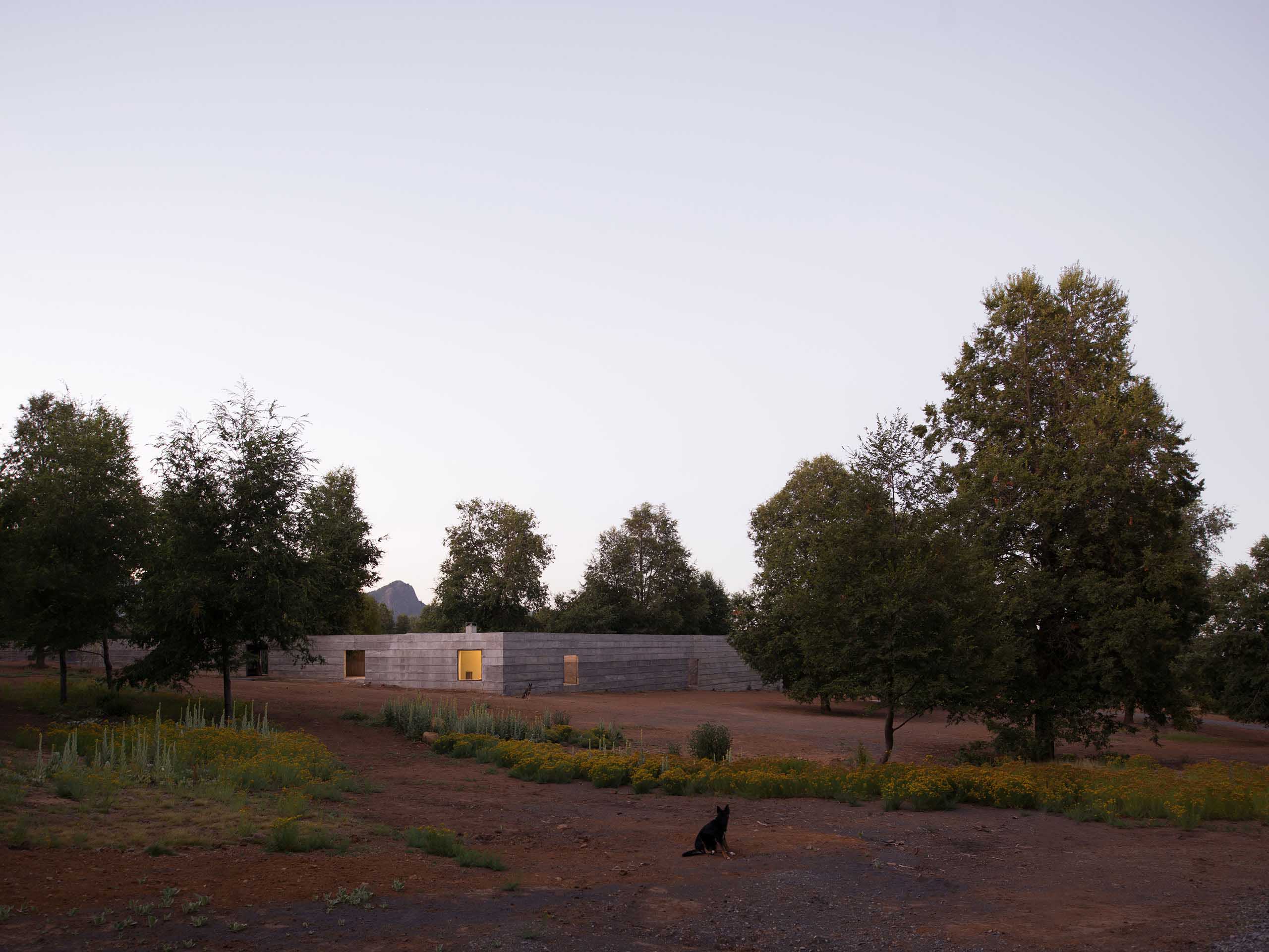 Pezo von Ellrichshausen,2400㎡,住宅設計案例,極簡主義,野獸派,智利,鄉村別墅,建築師的家