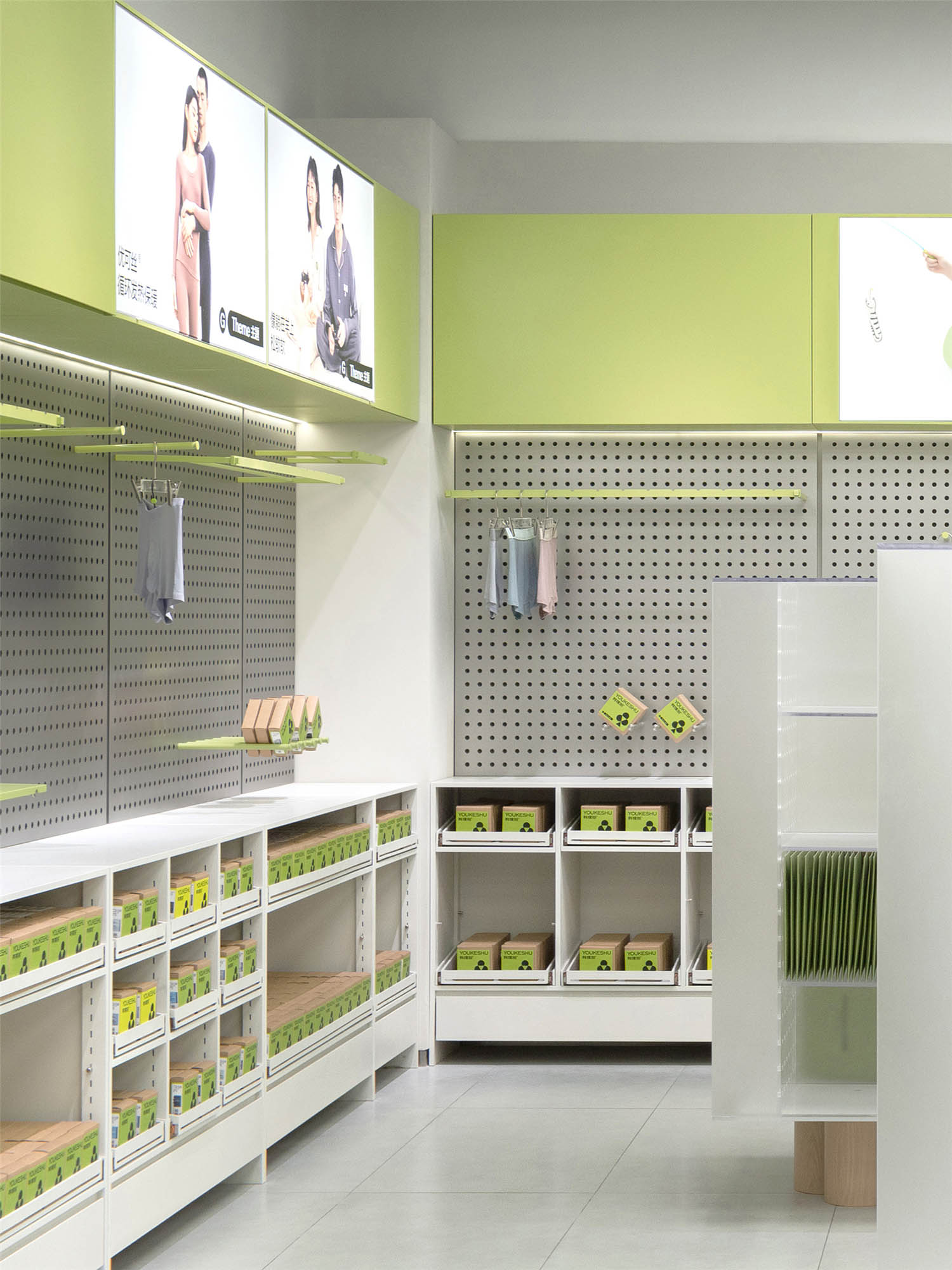零售店設計,內衣店設計,內衣零售店設計,商店設計,商鋪設計,零售店設計方案,零售店設計案例,商鋪裝修,上海,YOUKESHU有棵樹萬象城店,SLT