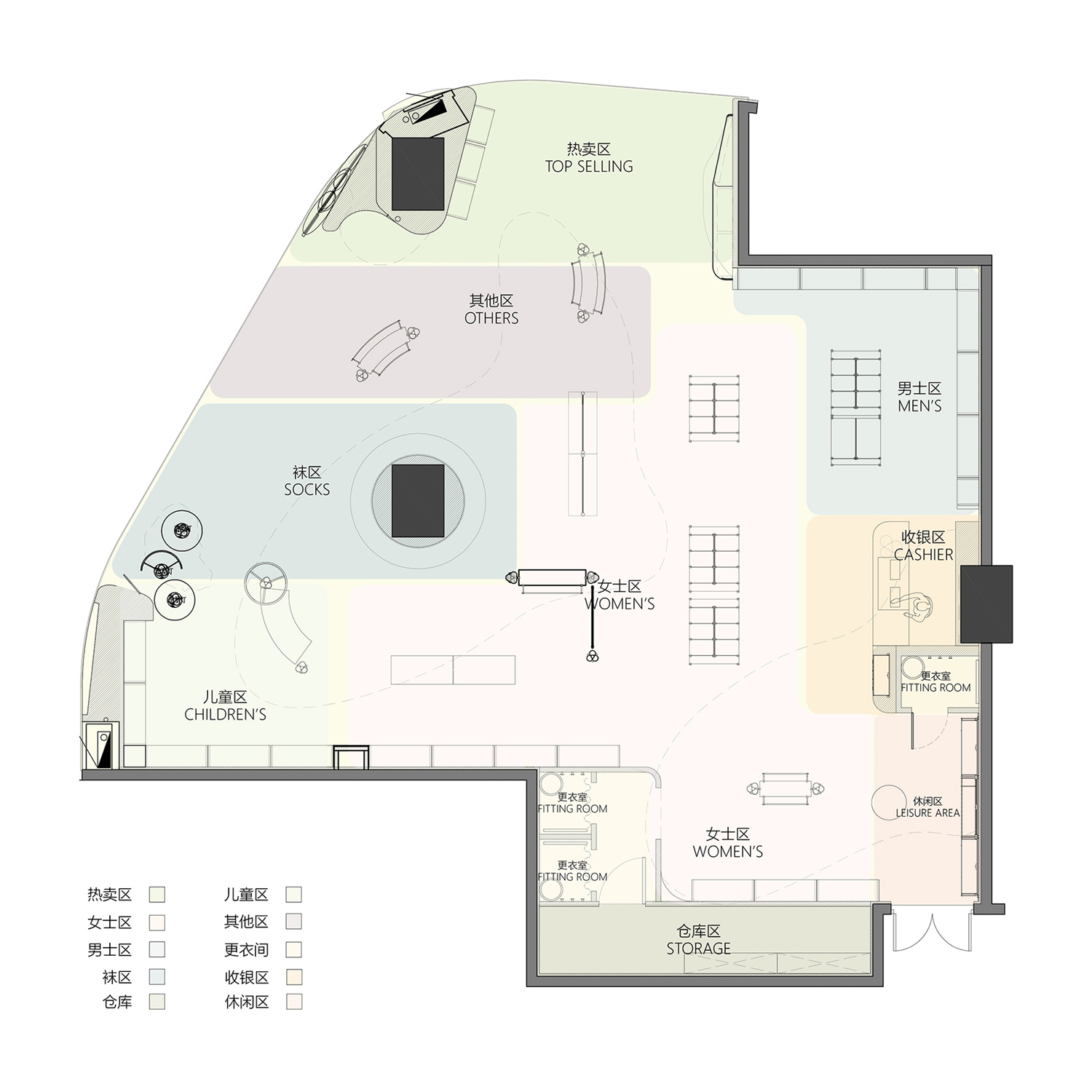 零售店設計,內衣店設計,內衣零售店設計,商店設計,商鋪設計,零售店設計方案,零售店設計案例,商鋪裝修,上海,YOUKESHU有棵樹萬象城店,SLT