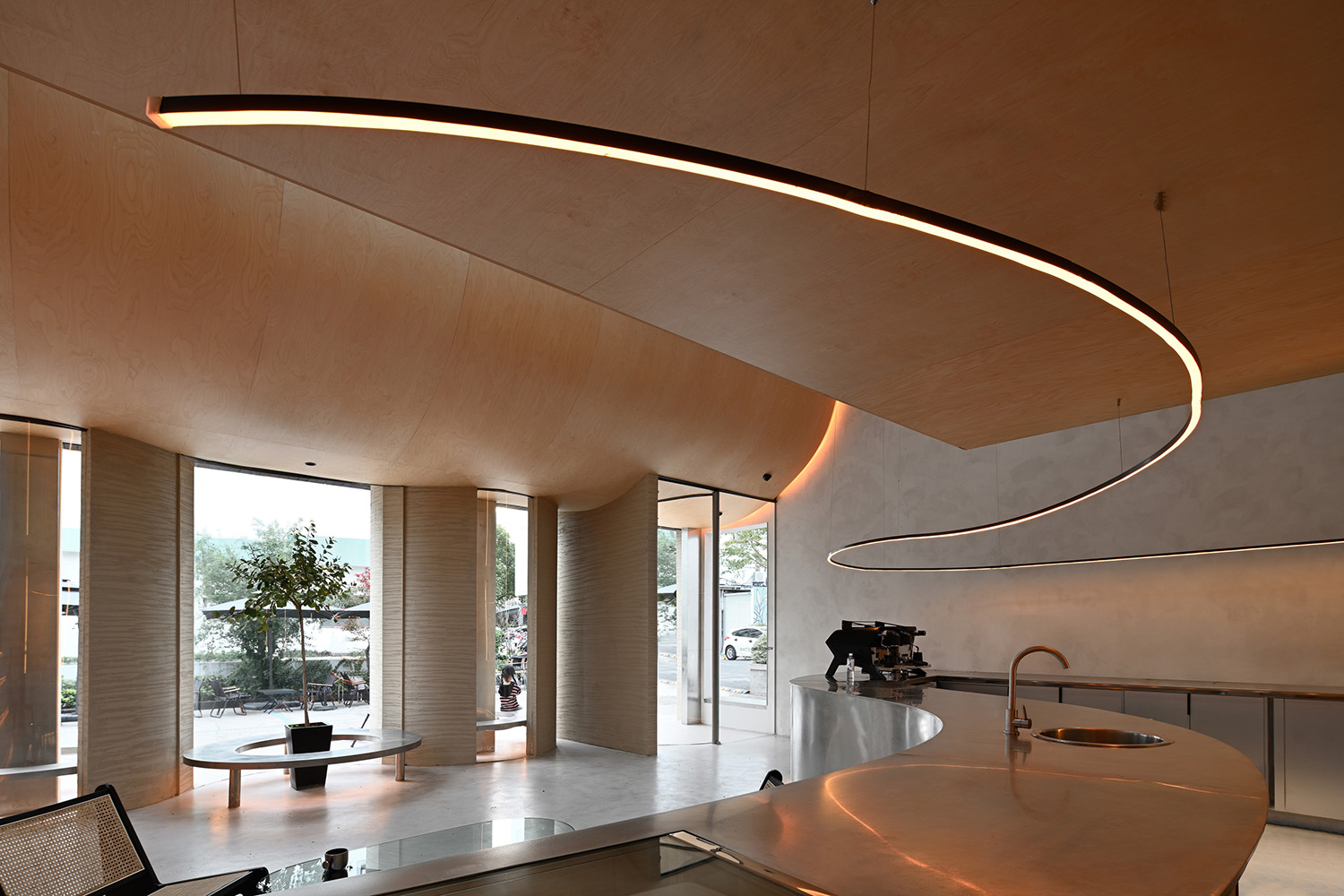 咖啡廳設計案例,咖啡廳設計方案,咖啡店設計,咖啡廳設計,小咖啡店設計,網紅咖啡廳,創意咖啡店,蘇州,忘了咖啡,西凹設計