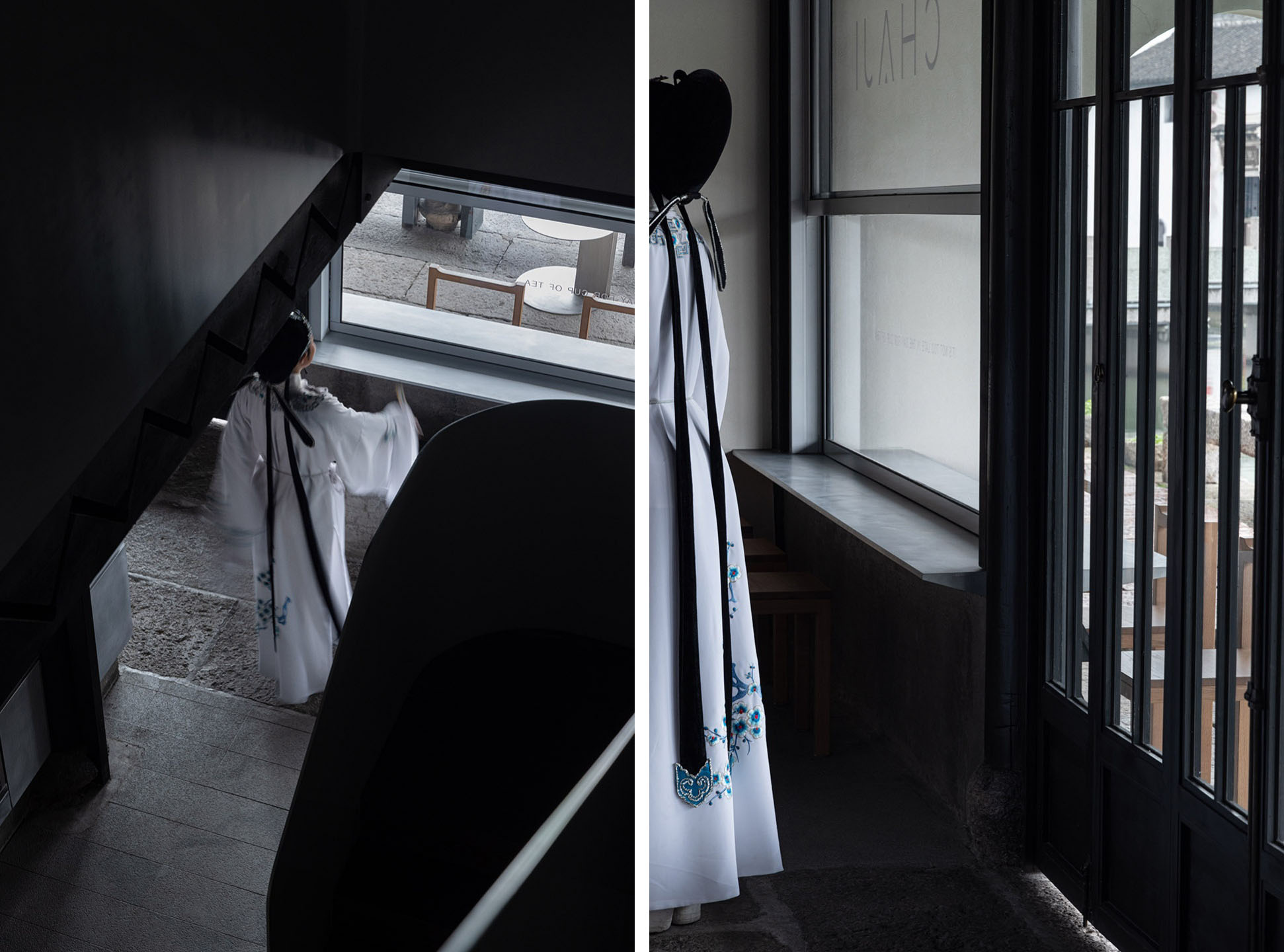 茶室設計,茶飲店設計,茶室改造,茶室設計愛案例,茶室設計方案,紹興,既不晚 CHA JI,水丁集設計