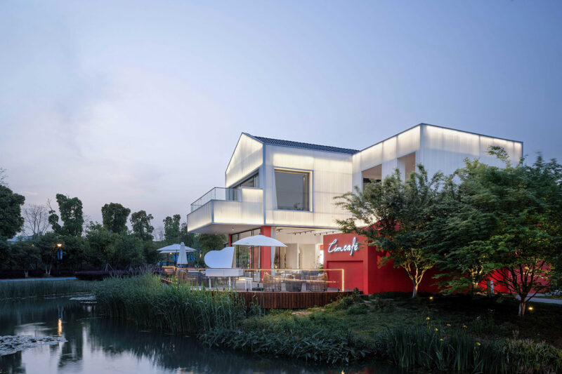 有點建築 | 蘇州LIM咖啡運河公園店