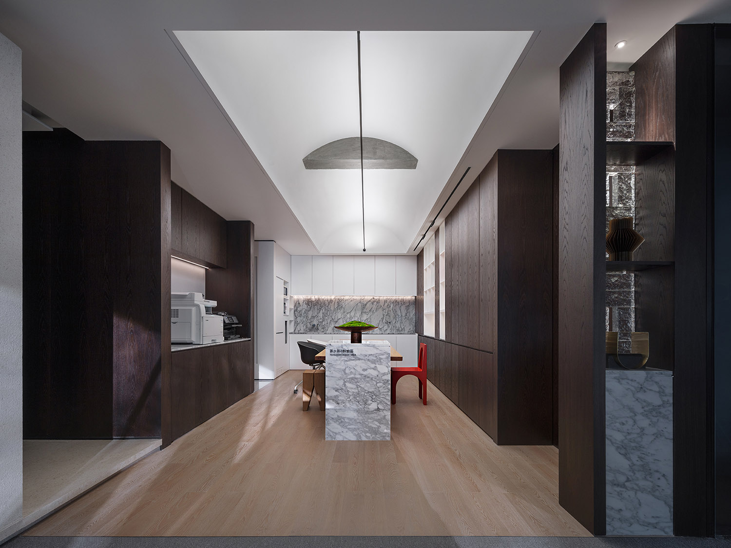 辦公室設計,設計公司辦公室案例,辦公室設計案例,辦公室設計方案,辦公室裝修,前川設計辦公室,溫潤自然精神之域,深圳,前川設計