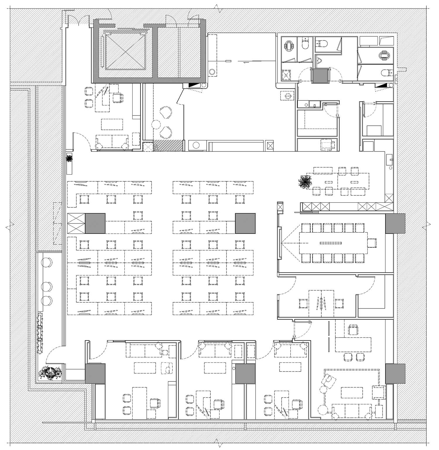 辦公室設計,設計公司辦公室案例,辦公室設計案例,辦公室設計方案,辦公室裝修,前川設計辦公室,溫潤自然精神之域,深圳,前川設計